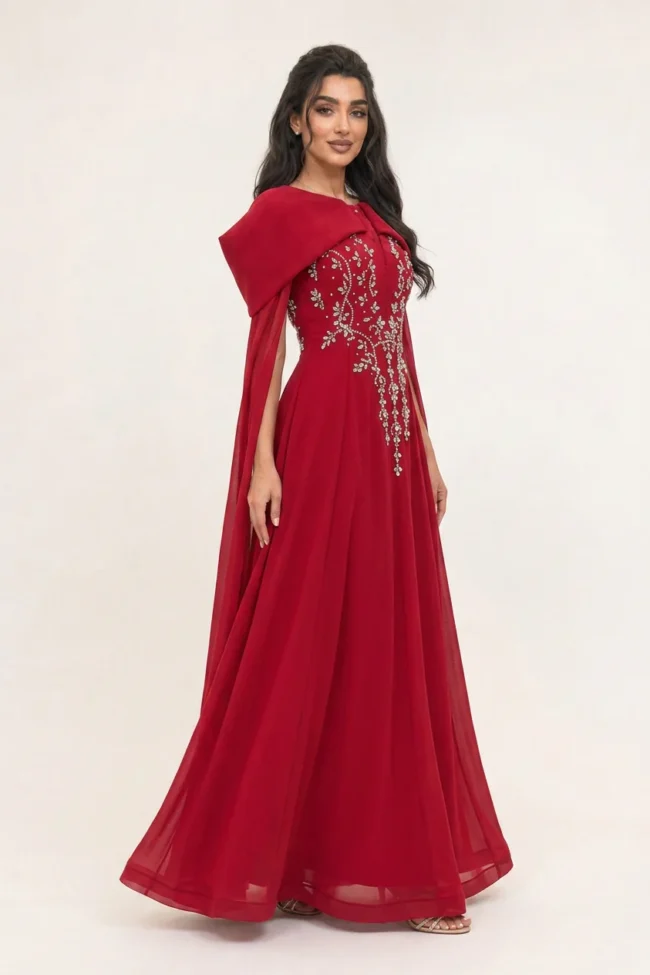 برغندي رويال كيب — زاوية أمامية إضافية